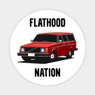 Volvo 245 Flathood Magnet